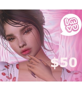IMVU $50 CA Game Card Key 